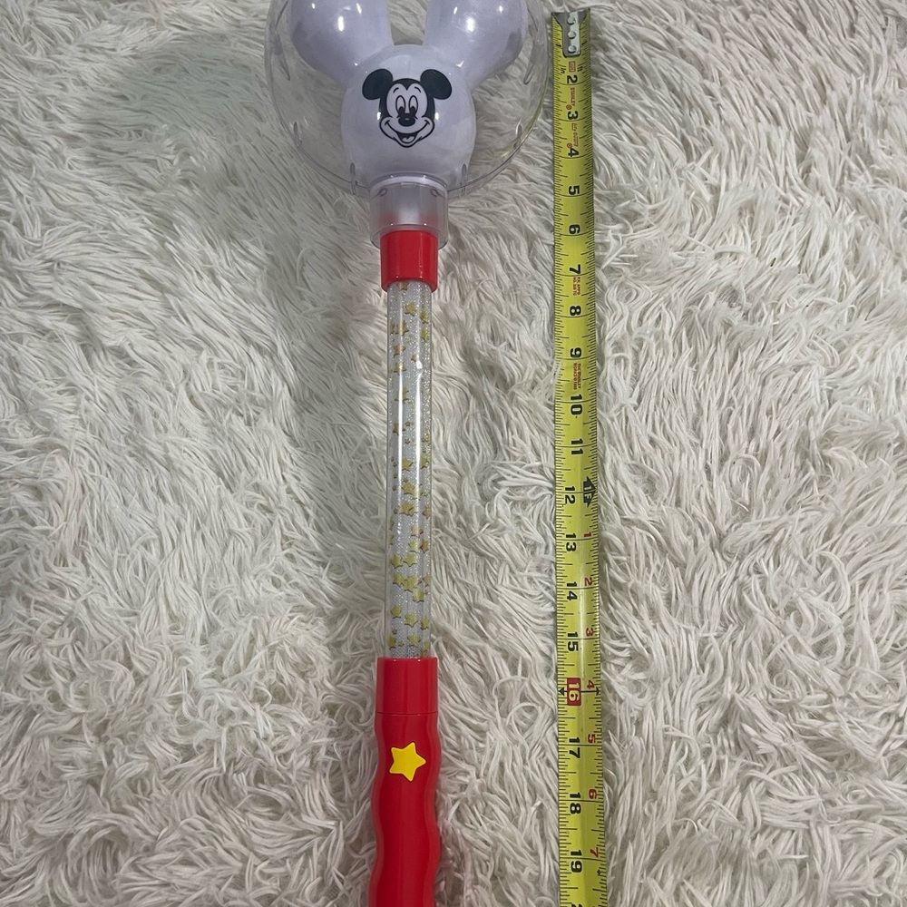 *WORKS* Disney Parks‎ Mickey Mouse Glow Balloon LED Light-Up Wand with sounds - Picture 6 of 11